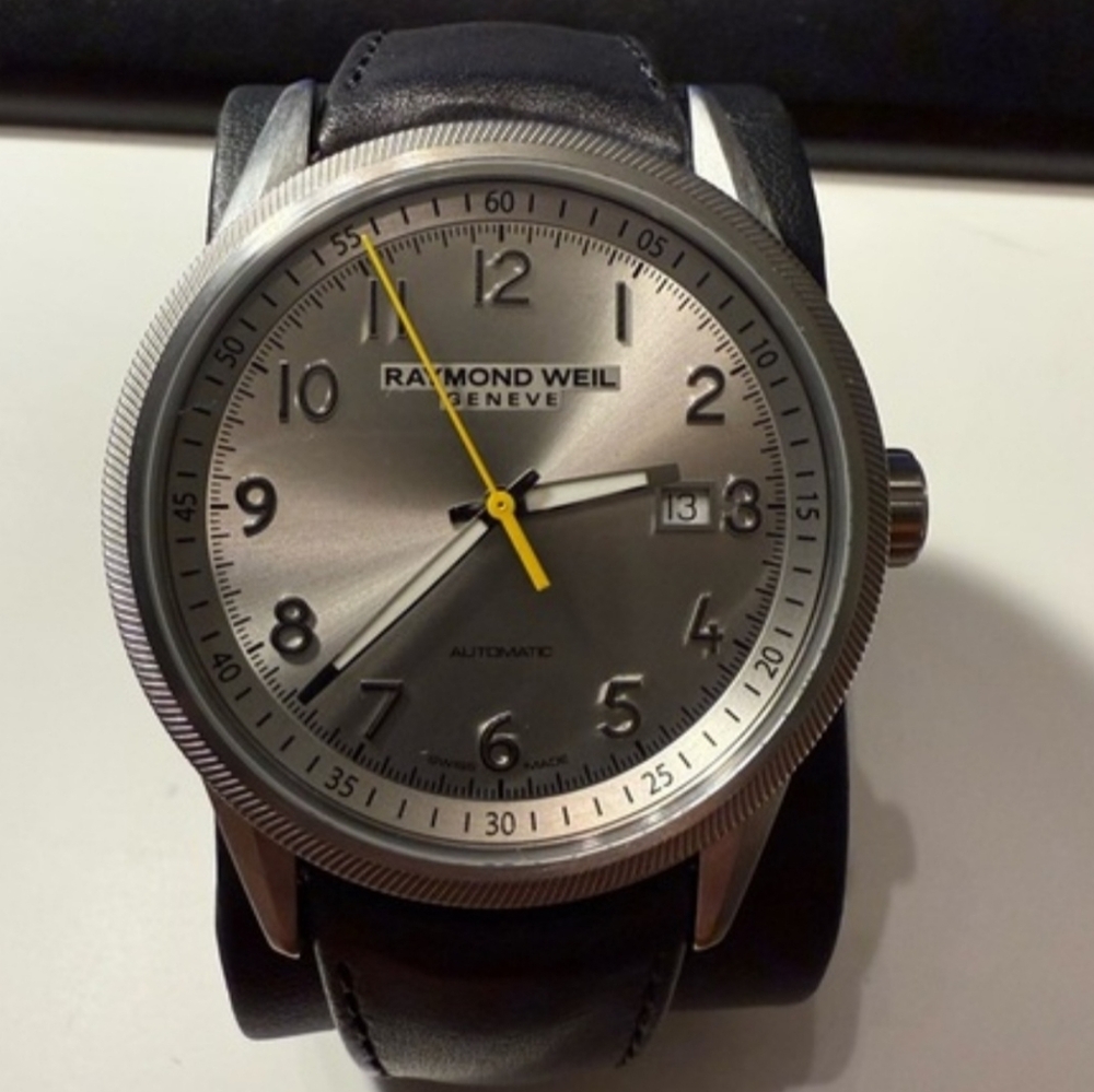 Raymond Weil Freelancer Automatic Silver and Black Watch